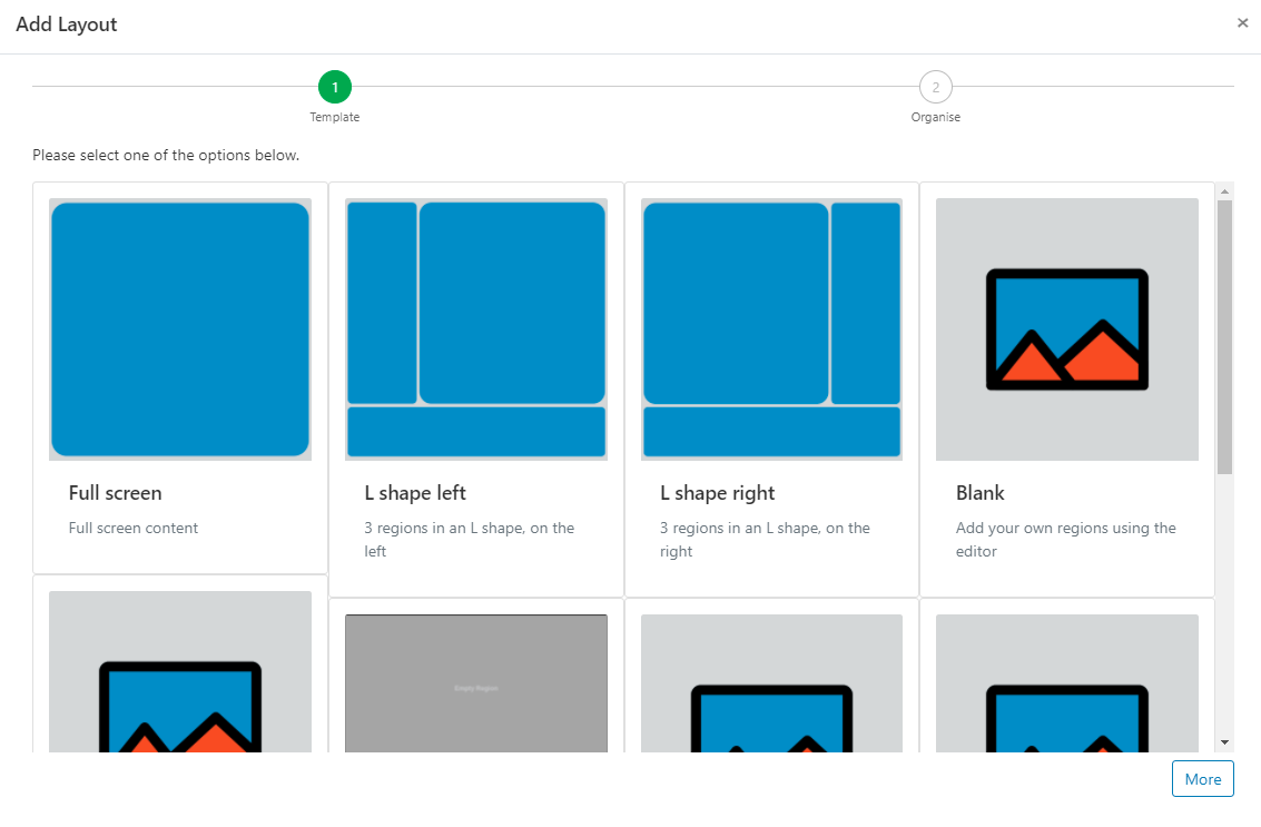 Add Layout